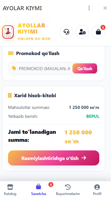 Ayollar Kiyimi